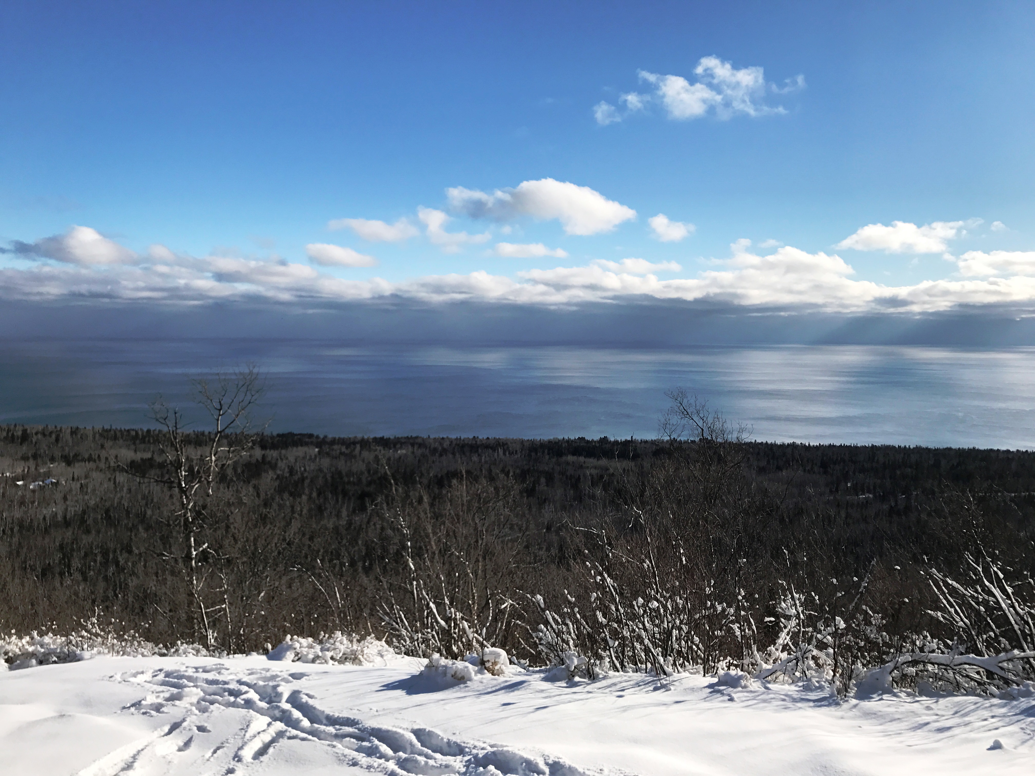 Winter View From Oberg Mountain - Dec. 20, 2016
