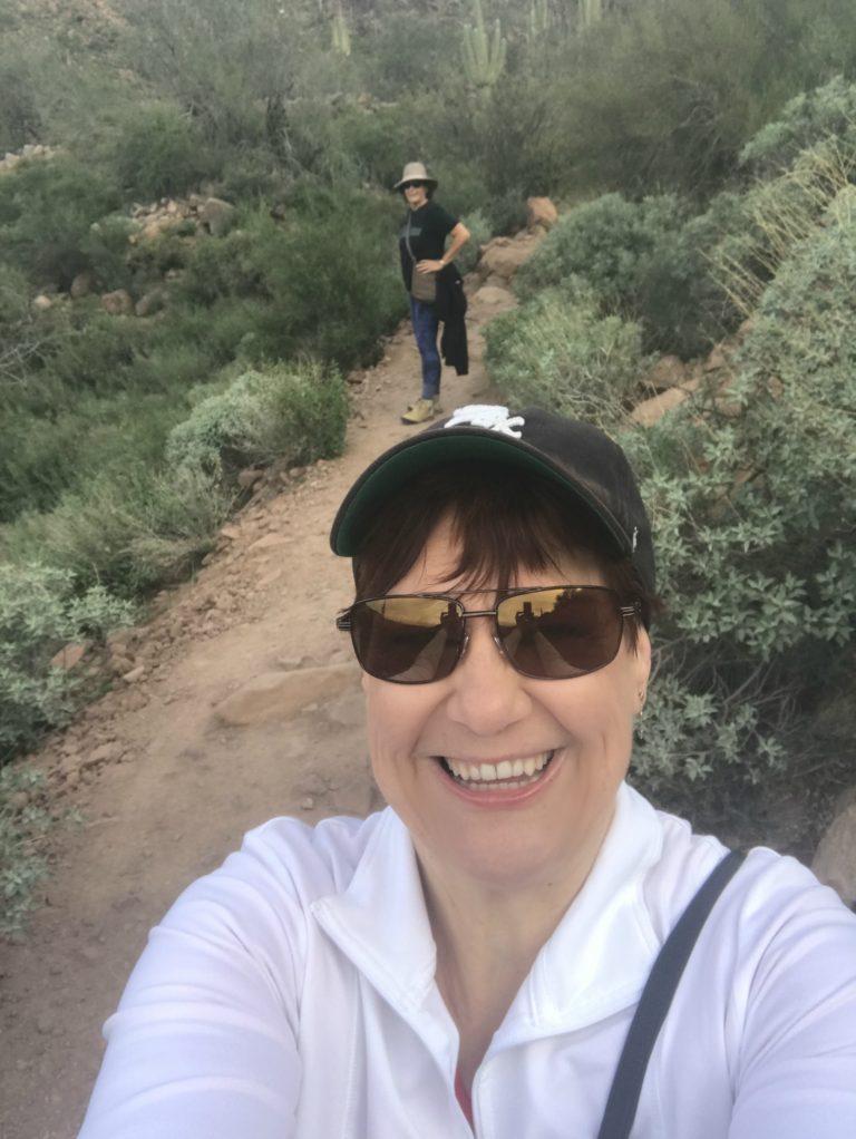 Hiking under the Arizona sun | She Climbed Until She Saw